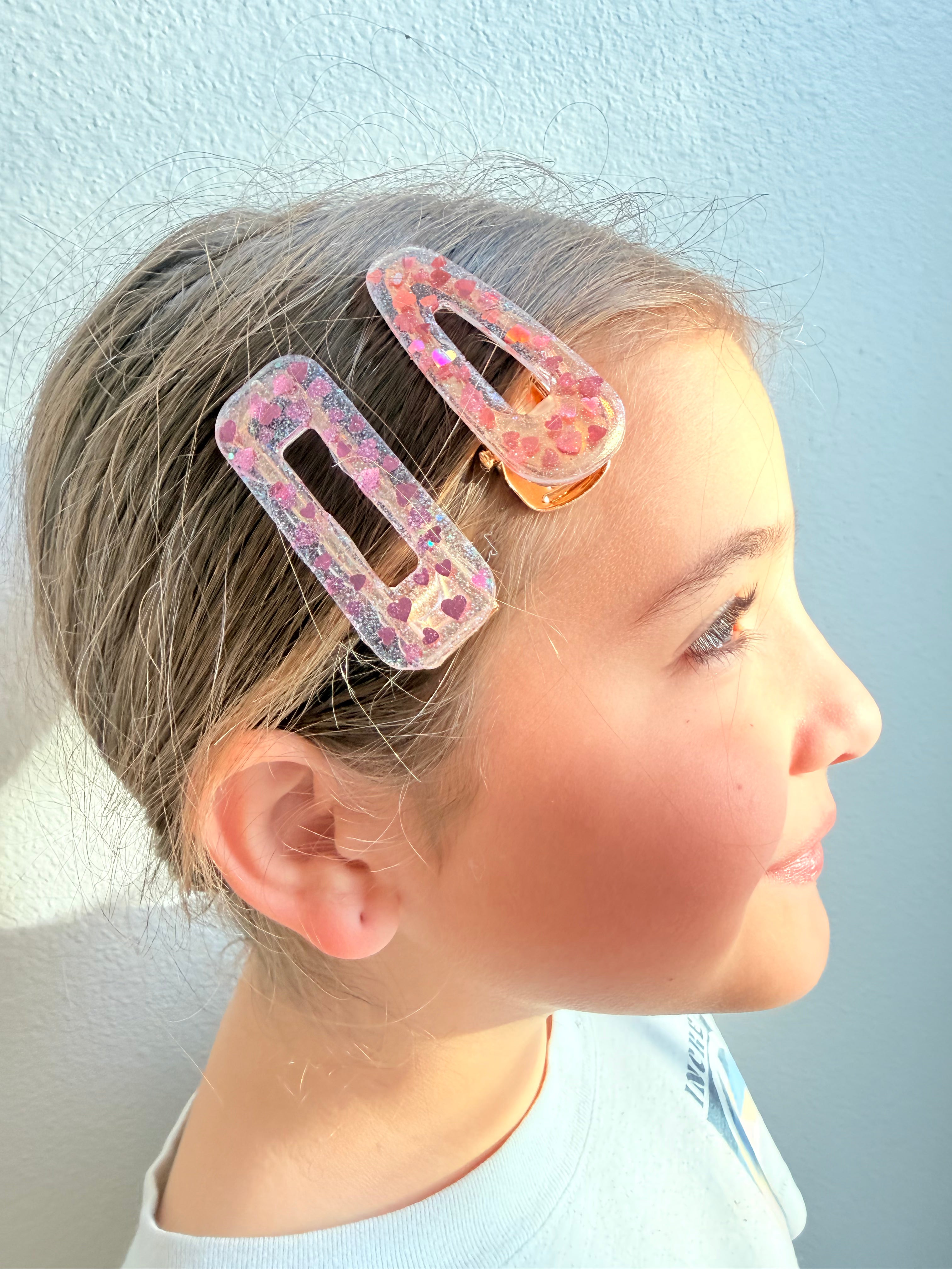 Valentine's Hair Clips (Singles)