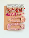 Valentine's Hair Clip Bundle