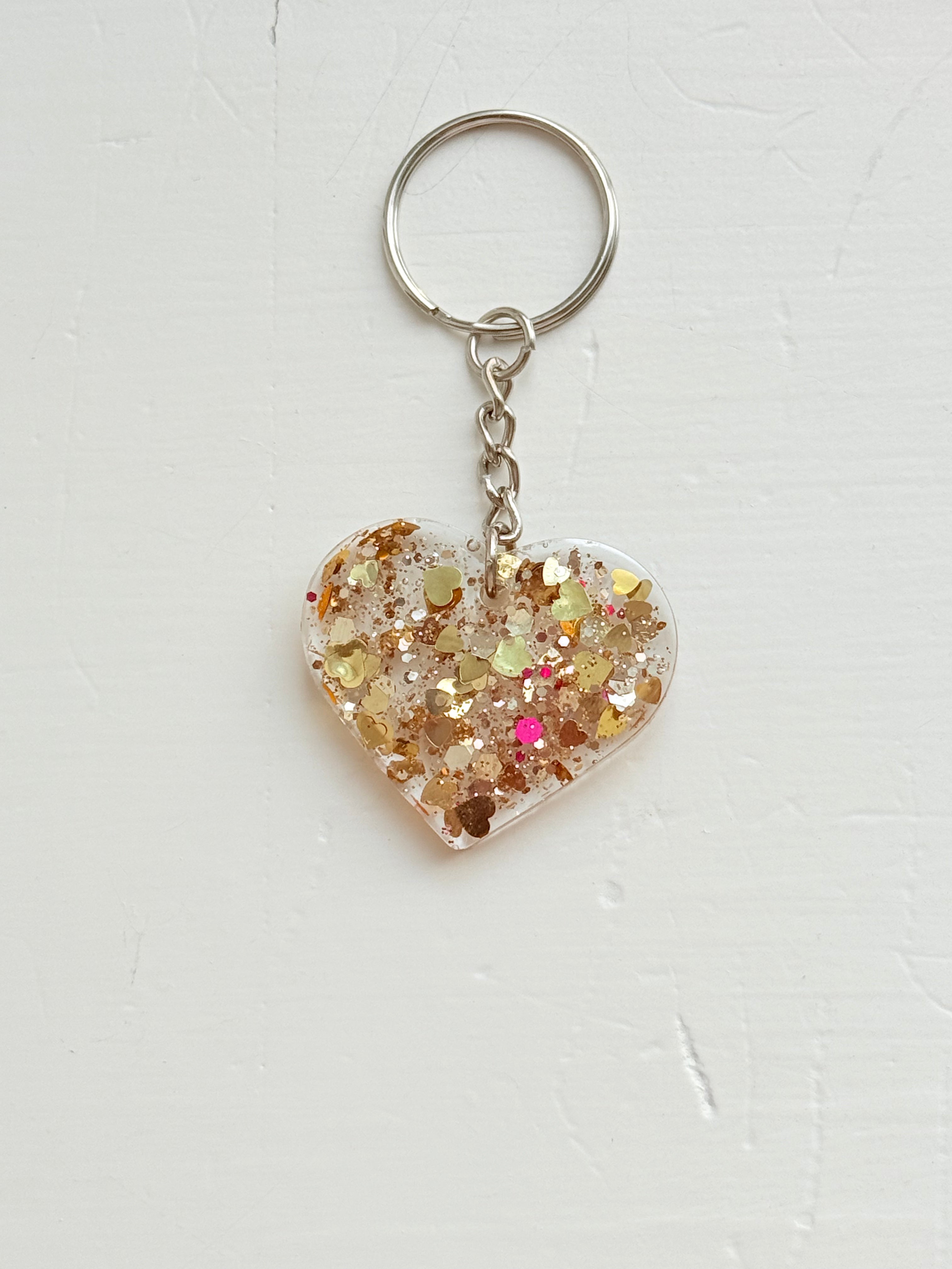 Heart Keychains