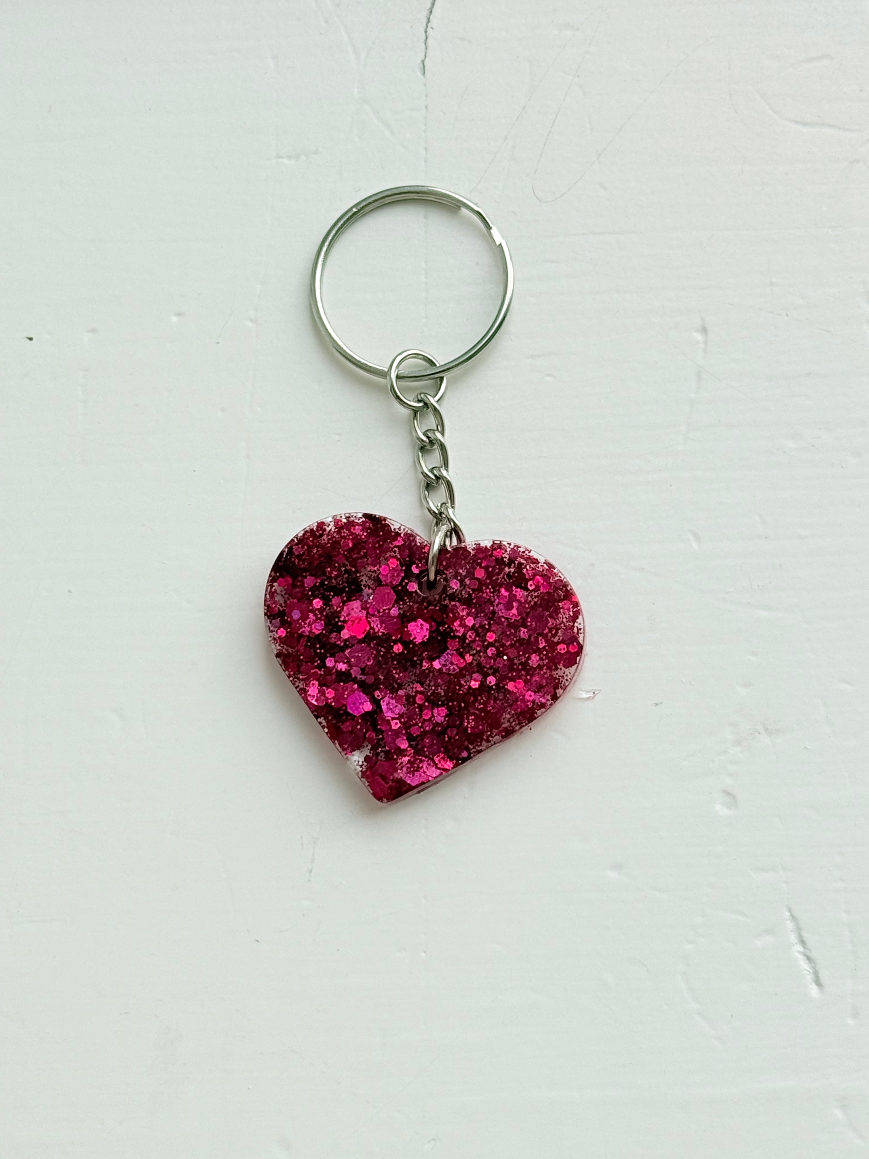 Heart Keychains