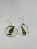 Green Fern Earrings
